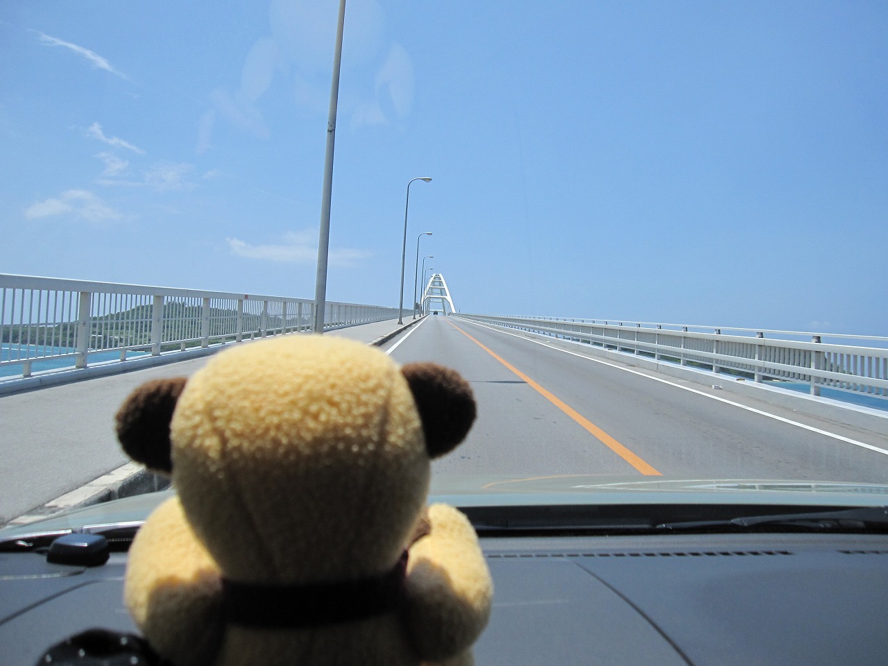 沖縄旅行 ２日目 ２ 瀬底島 古宇利島 ウニ丼 きーちゃん日記