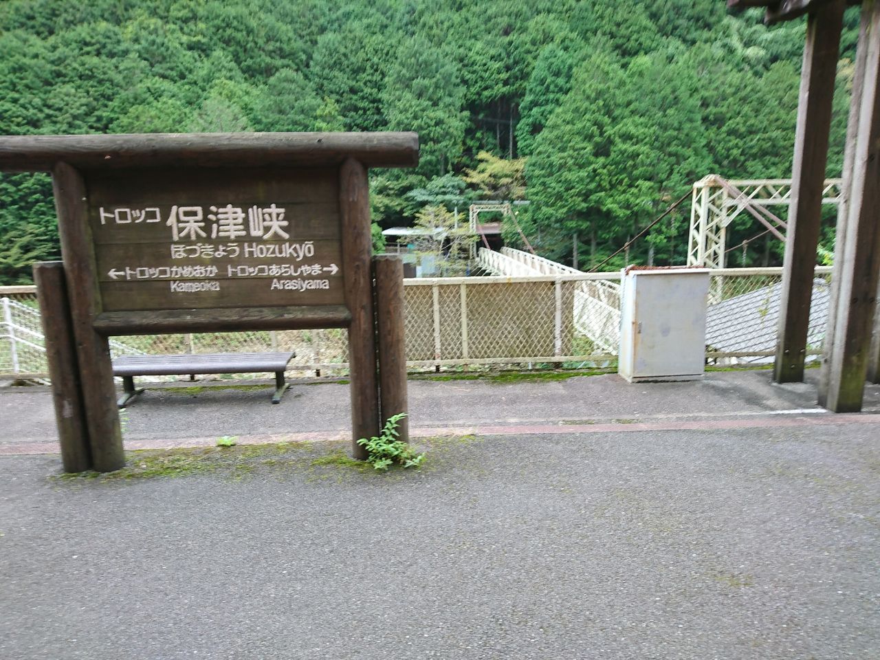 嵐山散策 トロッコ嵯峨 その6 ウィペットチェリーと旅人チェリパパ記念館