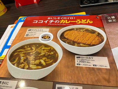 カレーハウス CoCo壱番屋 ヨークフーズ石神井店@井荻カレーうどん