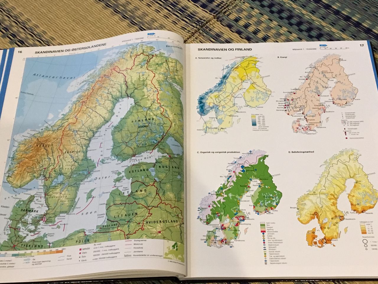 デンマーク語の地図帳 旅人の木 荻窪 油そば まぜそばの店 店主の日記