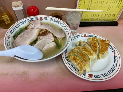 東中野十番町中華タンメン餃子IMG_7520