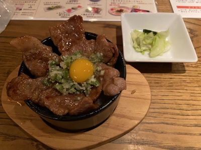 盛岡じゃじゃ麺 HOT JaJaはみだし豚丼IMG_6380