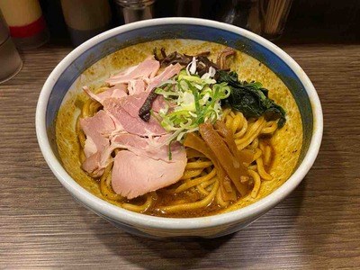 油カダブラ京成船橋カレー油そばFullSizeRender