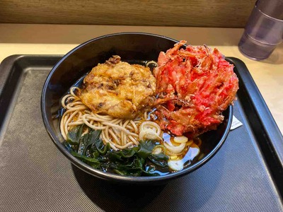 名代 富士そば西荻窪店@西荻窪ゲソ天そばIMG_7824