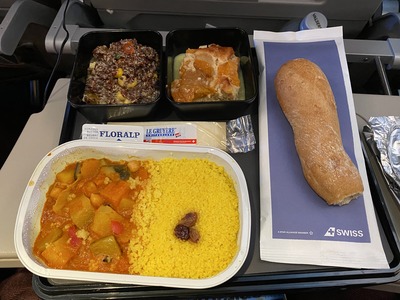 スイスインターナショナルエアラインズLX160便チューリッヒ成田搭乗