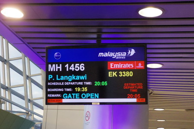 マレーシア航空(MH1456)クアラルンプールランカウイIMGP5891