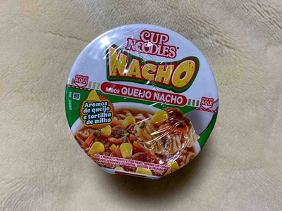 ブラジルのカップ麺CUP NOODLE NACHO SABOR QUEIJO NACHO