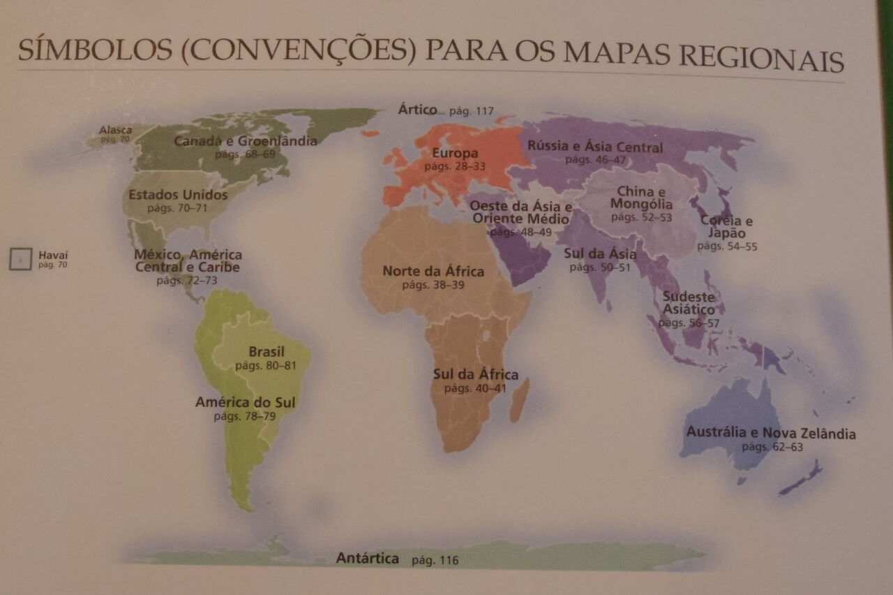 ブラジルのポルトガル語の地図帳 : 元 旅人の木 店主の日記