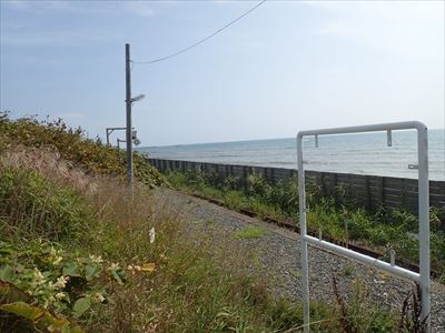 JR日高本線 「大狩部駅」跡 : 旅鴉 北海道179市町村をゆく