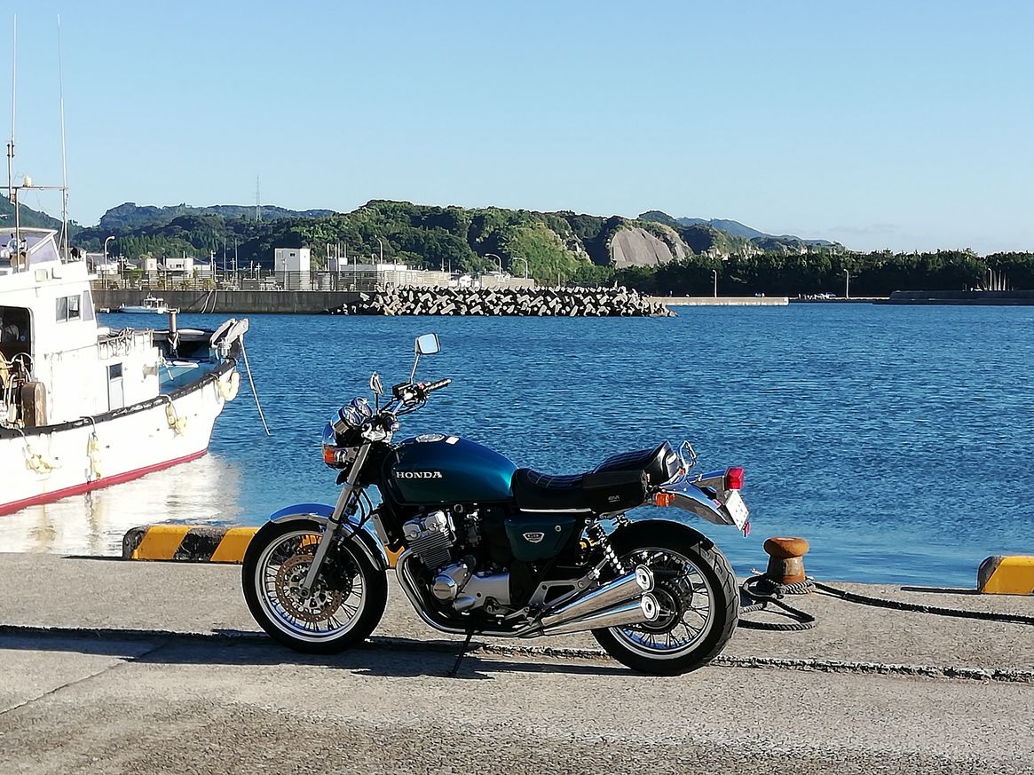 Cb400four 江口漁港 Dcafe Tommy S Memo Cb400four 江口漁港 Dcafe Tommy S Memo