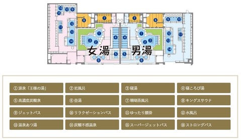 おふろの王様 花小金井店(東京都小平市花小金井南町)