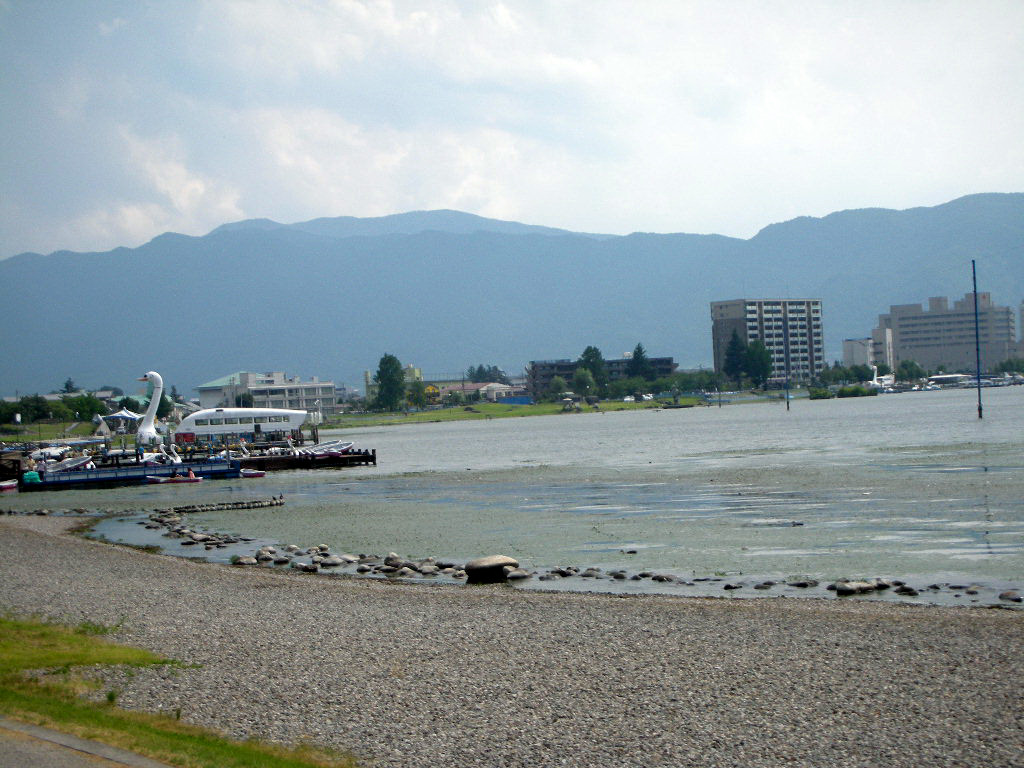 諏訪湖間欠泉センター 間欠泉, 諏訪湖, 温泉