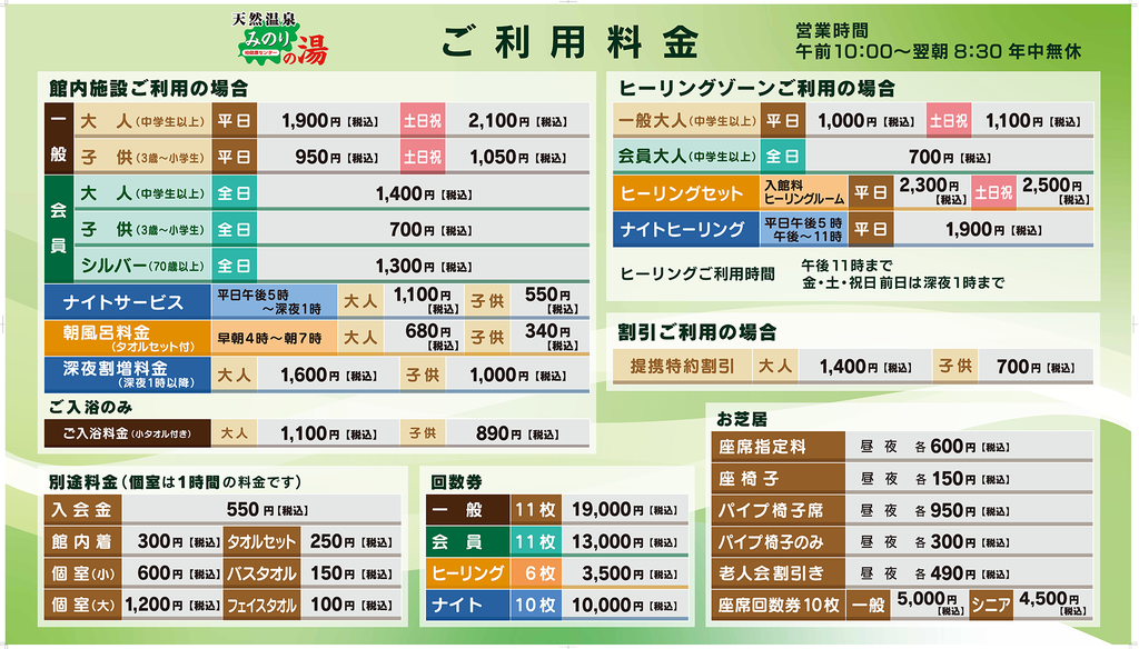 みのりの湯 柏健康センター 千葉県柏市十余二 旅は哲学ソクラテス