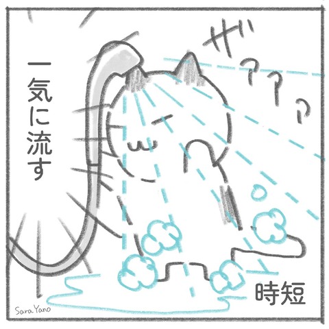 一気に流して時短!