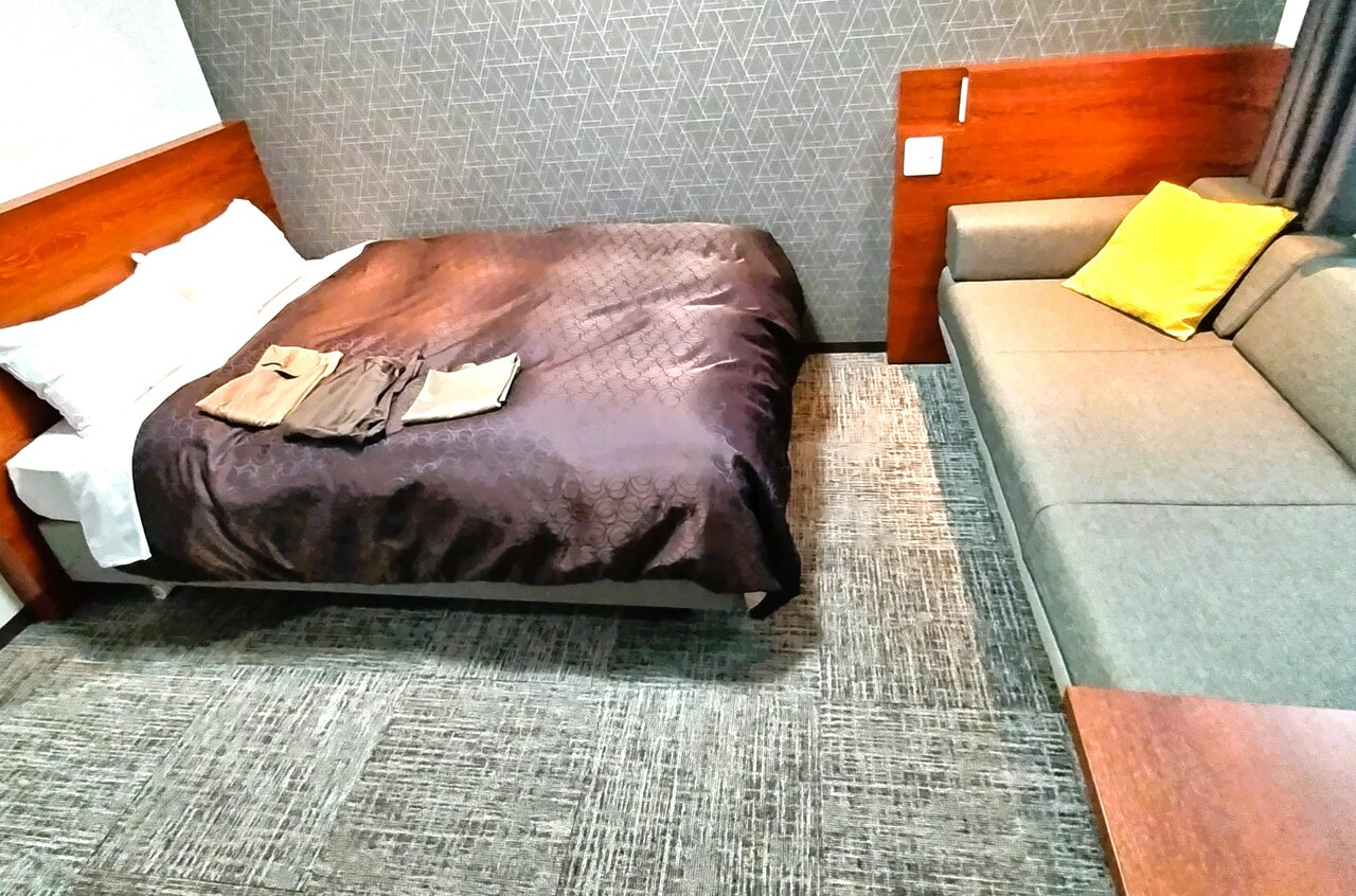ホテル123福山の部屋は広く快適~ : 旅おじさんの旅日記