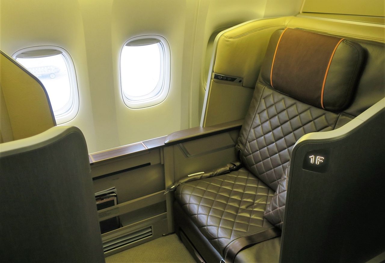 シンガポール航空の新しいビジネスクラス・シート : 旅おじさんの旅日記