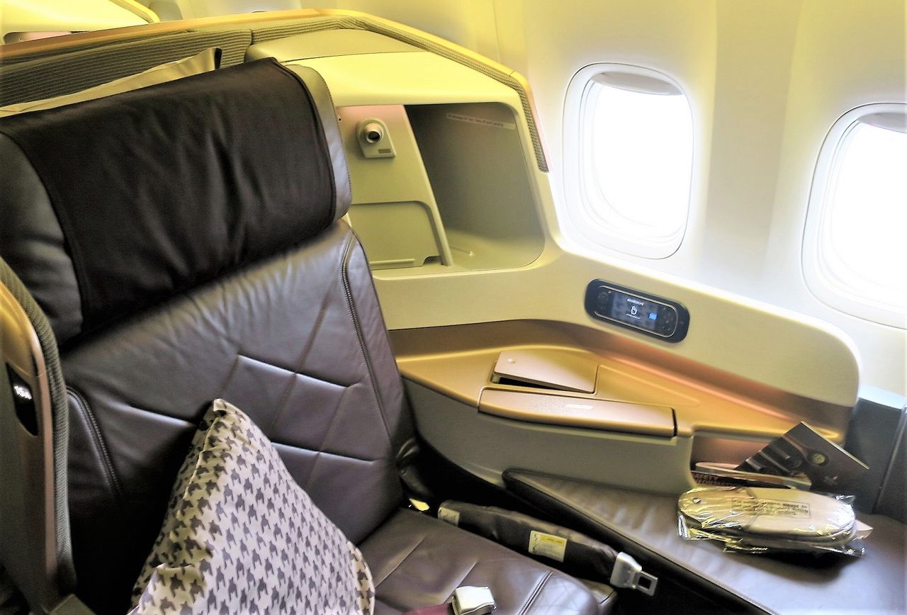 シンガポール航空の新しいビジネスクラス・シート : 旅おじさんの旅日記