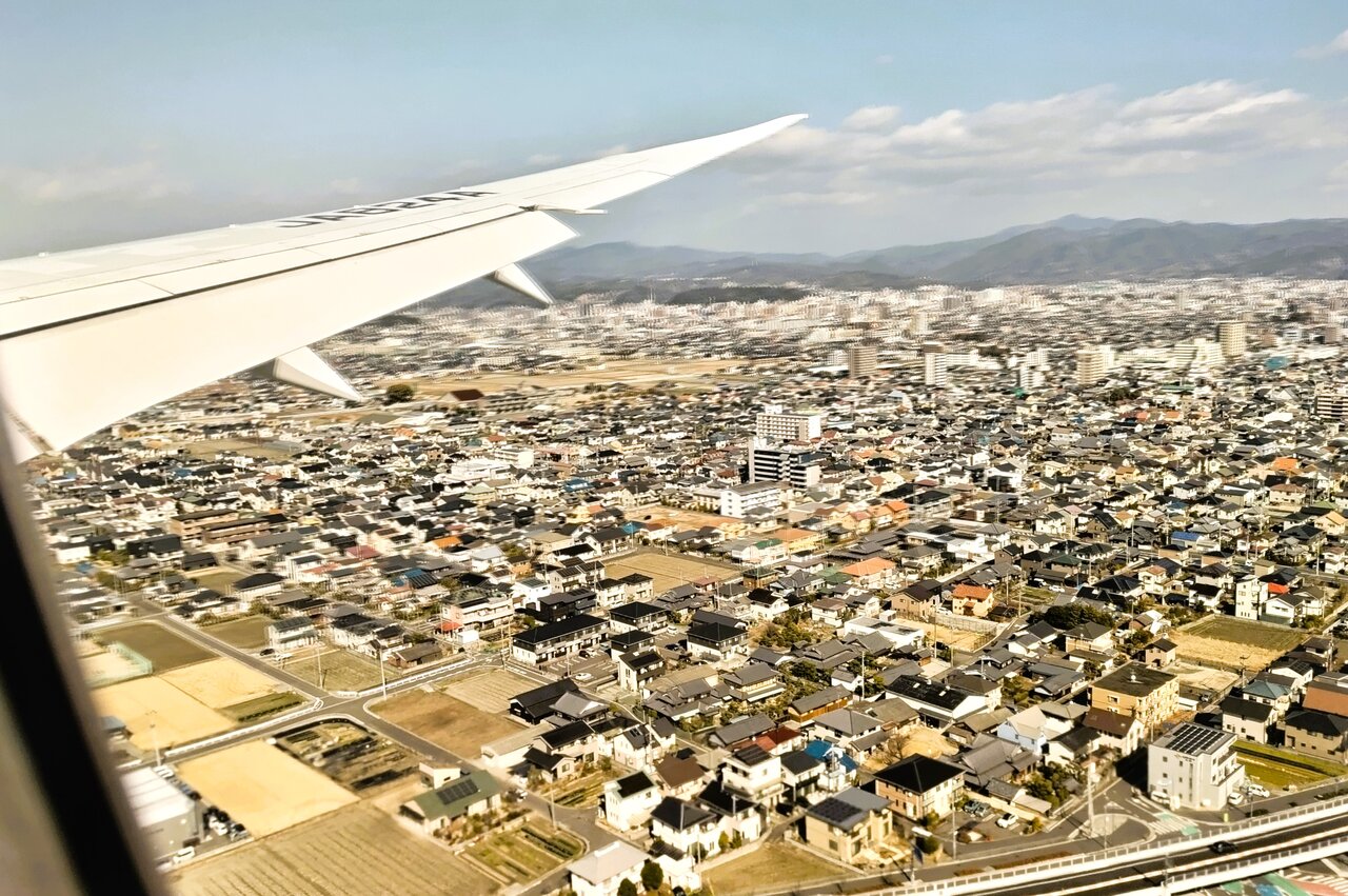 ANA便で羽田から松山へ : 旅おじさんの旅日記