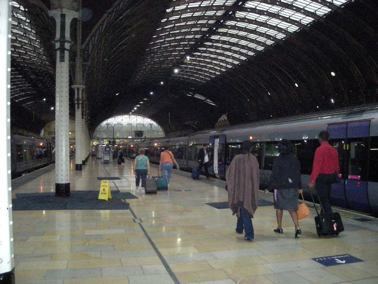2007年ヨーロッパ② ロンドンヒースロー空港・ヒースローエクスプレス : 旅おじさんの旅日記