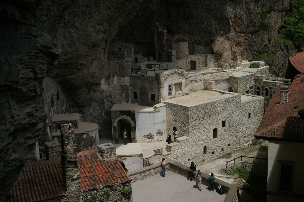 09年春 トルコと南カフカスとイランの旅 ４５ スメラ修道院 旅人生