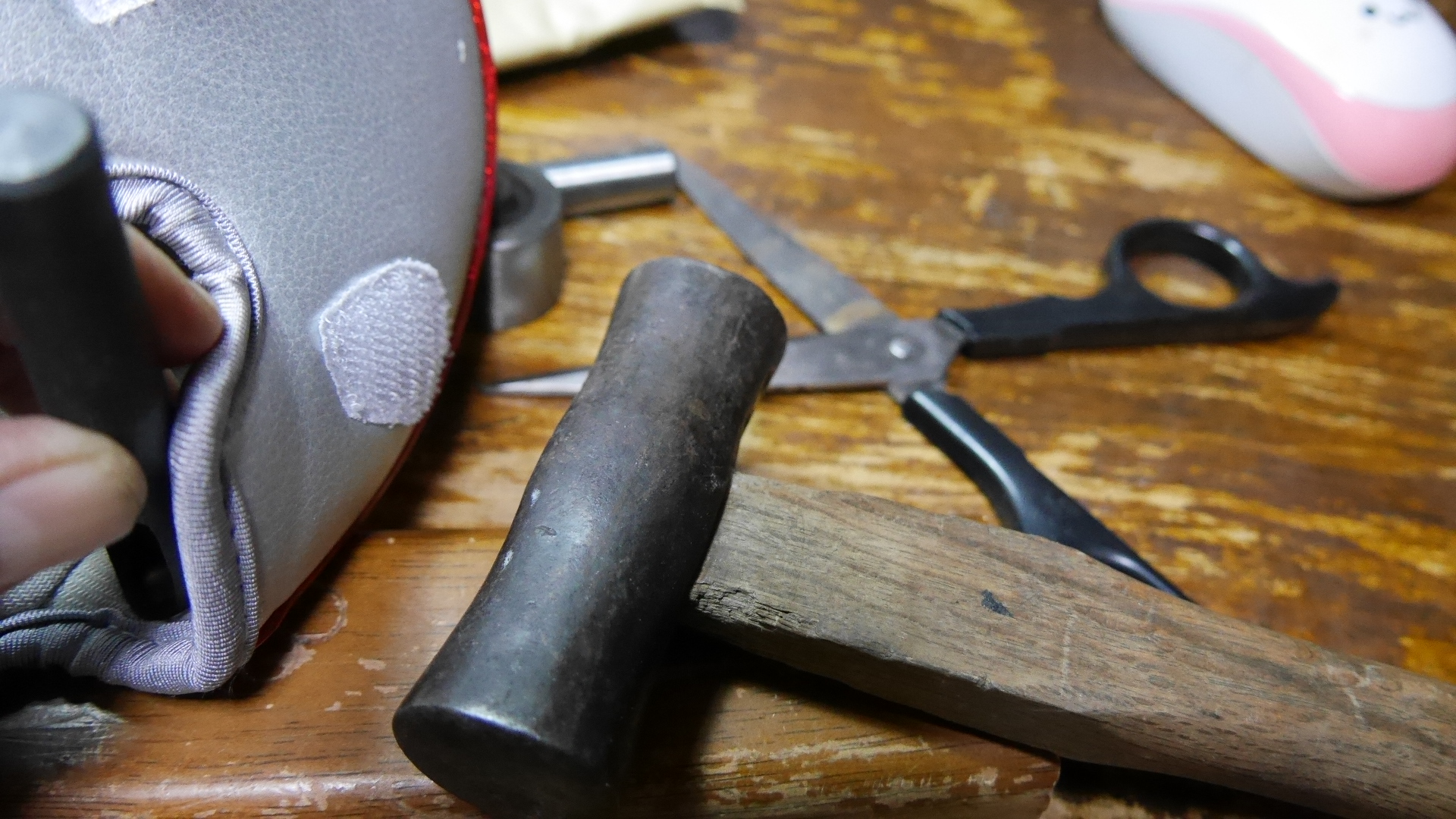 自作パターカバーキャッチャー ホルダー