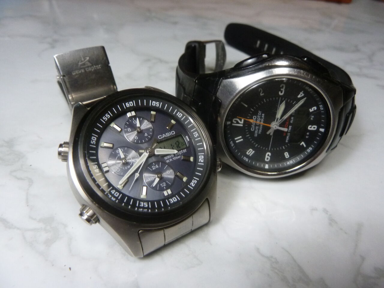 Casio の電波時計の電池交換をしてみた Wave Ceptor Tableau In Mind