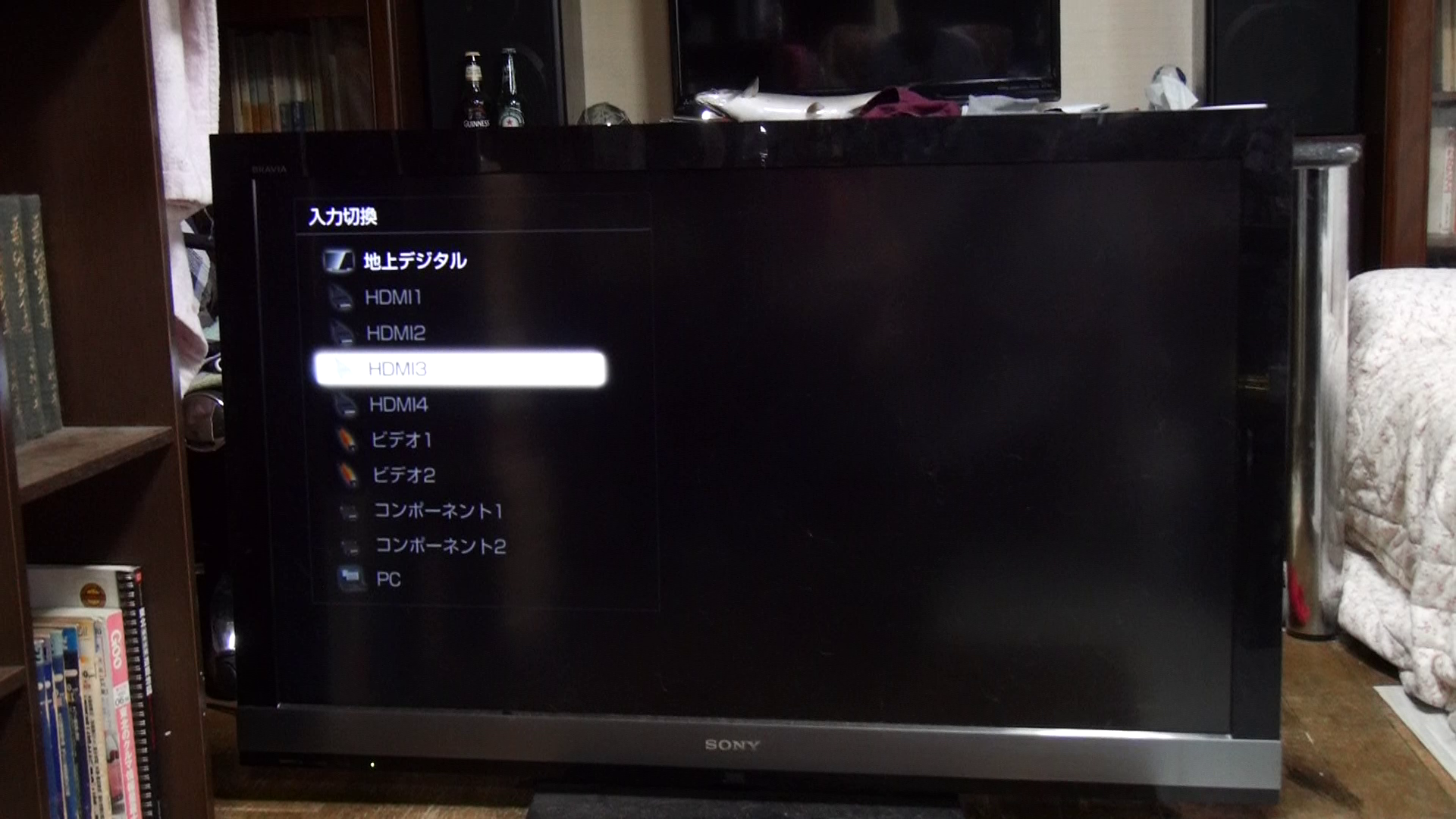 SONY BRAVIA KDL-46EX700 [46インチ] 電源ランプ6回点灯をなお