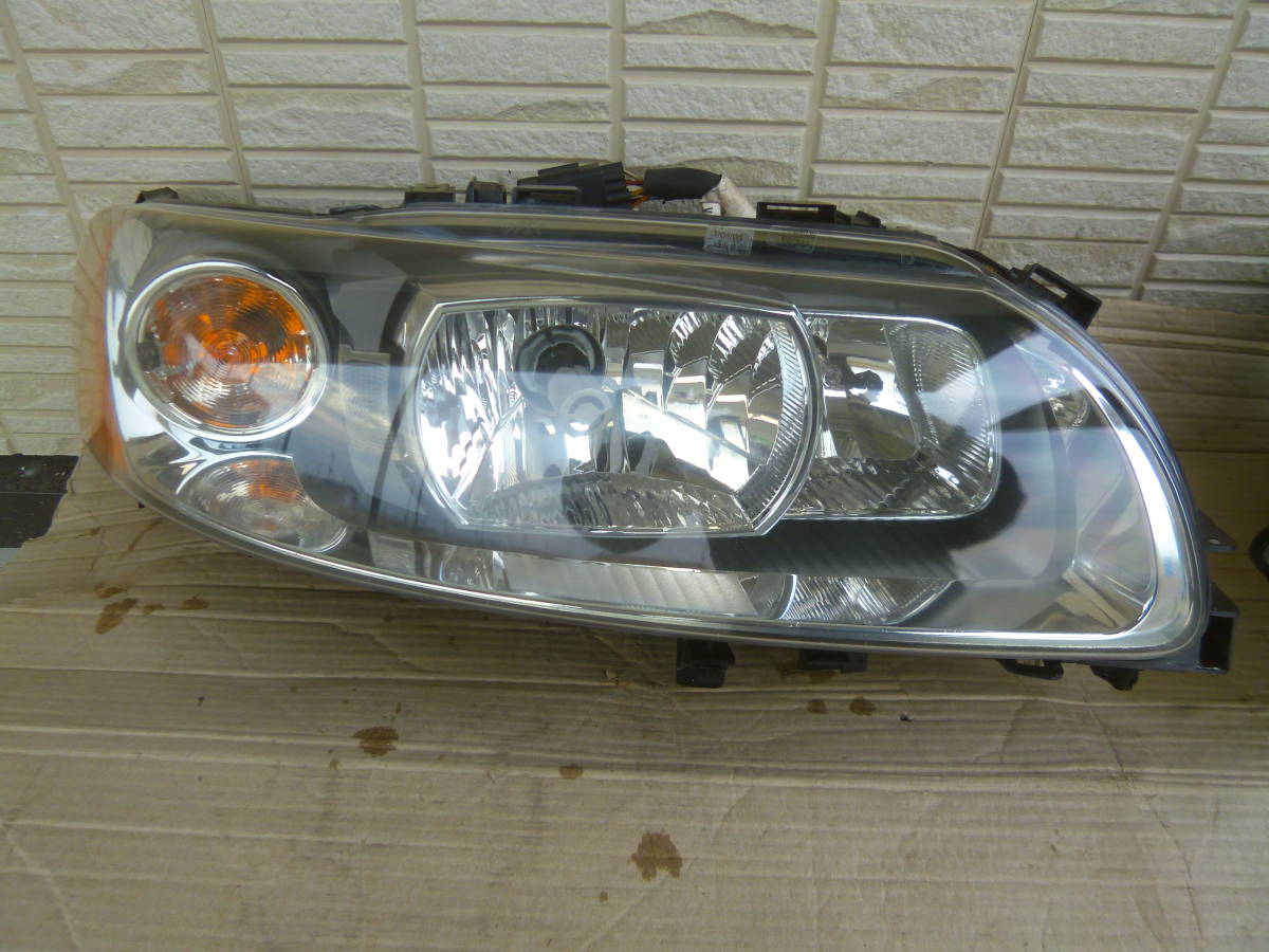 ☆VOLVO ボルボ V70 純正ヘッドライト 左右 HID ハロゲン ヘッドランプ 