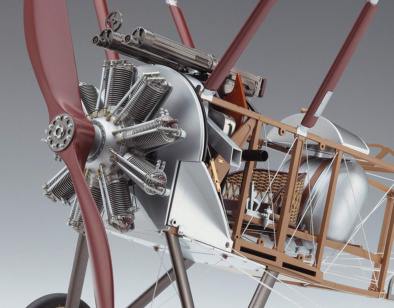 ハセガワ 1/16 イギリス空軍 ソッピース キャメル F.1 プラモデル MU01