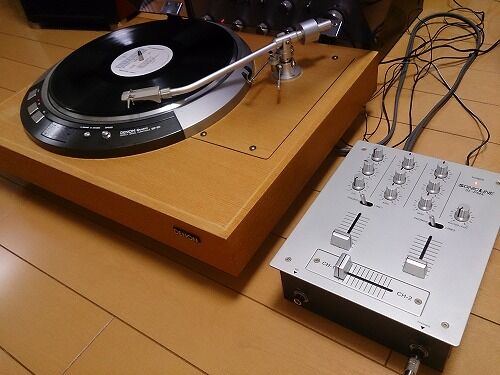 フォノイコライザー内蔵コンパクトミキサー◇COSMO TECHNO CS-M1