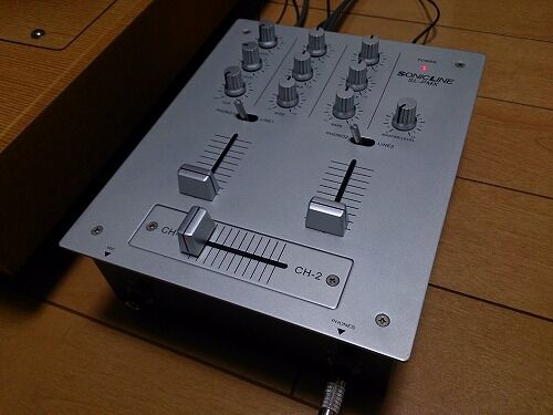 フォノイコライザー内蔵コンパクトミキサー◇COSMO TECHNO CS-M1