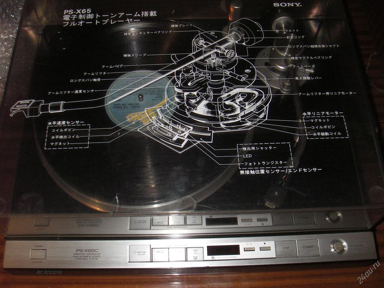 SONY PS-X65C フルオートレコードプレイヤー 訳あり PS-X65C