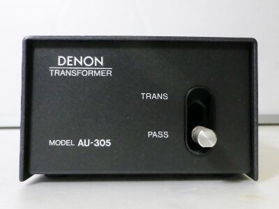 デノン MCカートリッジ(DL-103など)用 昇圧トランス AU-305 デノン AU-305 MC昇圧トランス | SwingAudio Shop