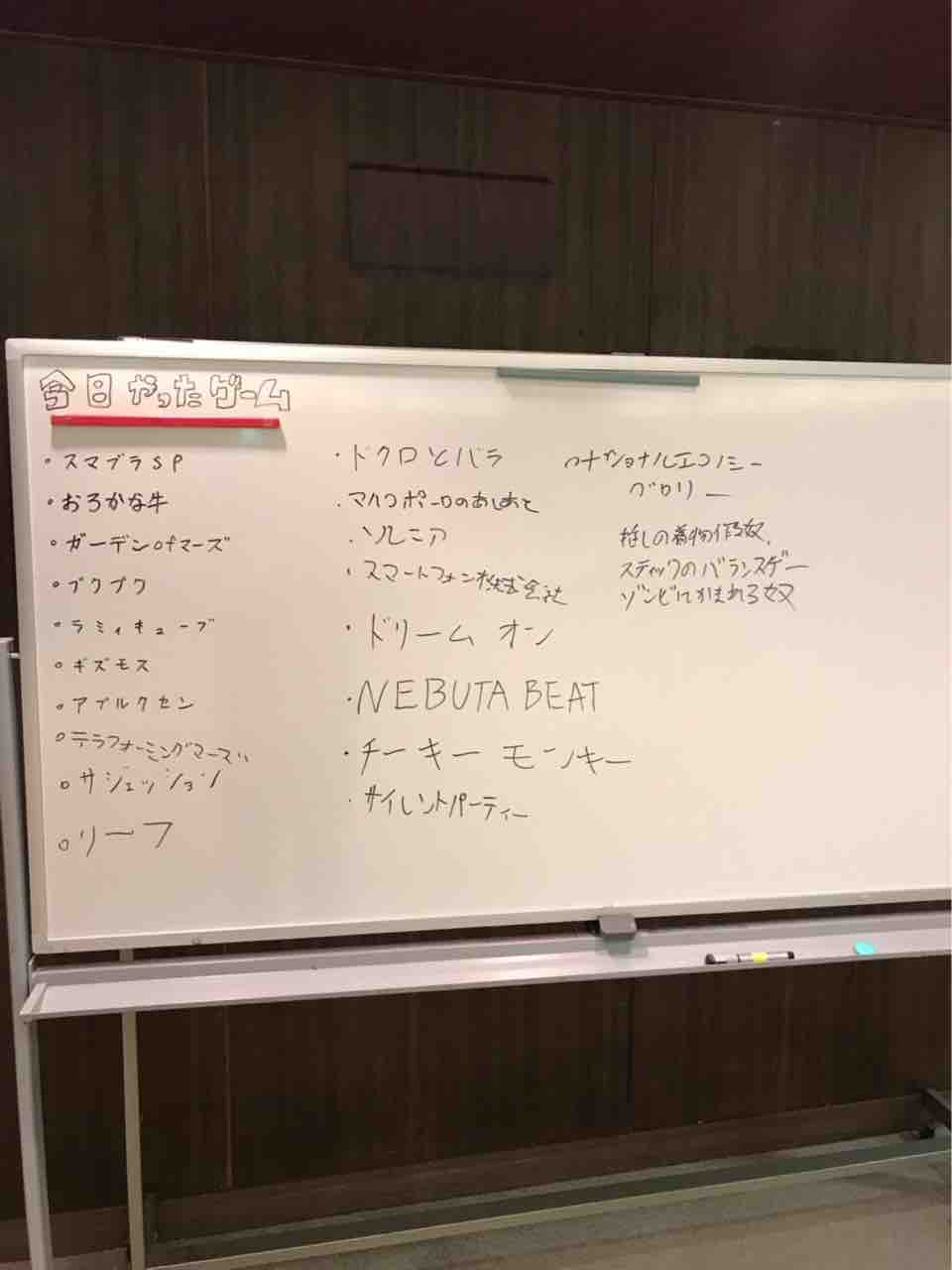 ボードゲームパーティ Table On 第70回活動報告19 07 14 Table On 大阪北摂ボードゲーム 交流団体のブログ 毎月第二 第四日曜日に交流会開催してます