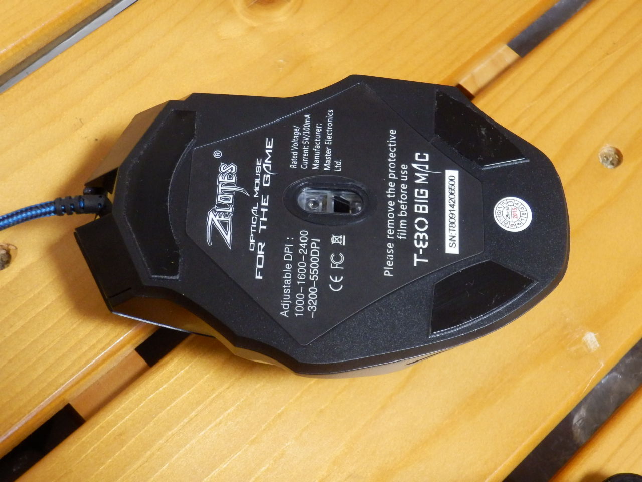 激安 5500dpi 中国製ゲーミングマウスレビュー 中華タブレットとの日常