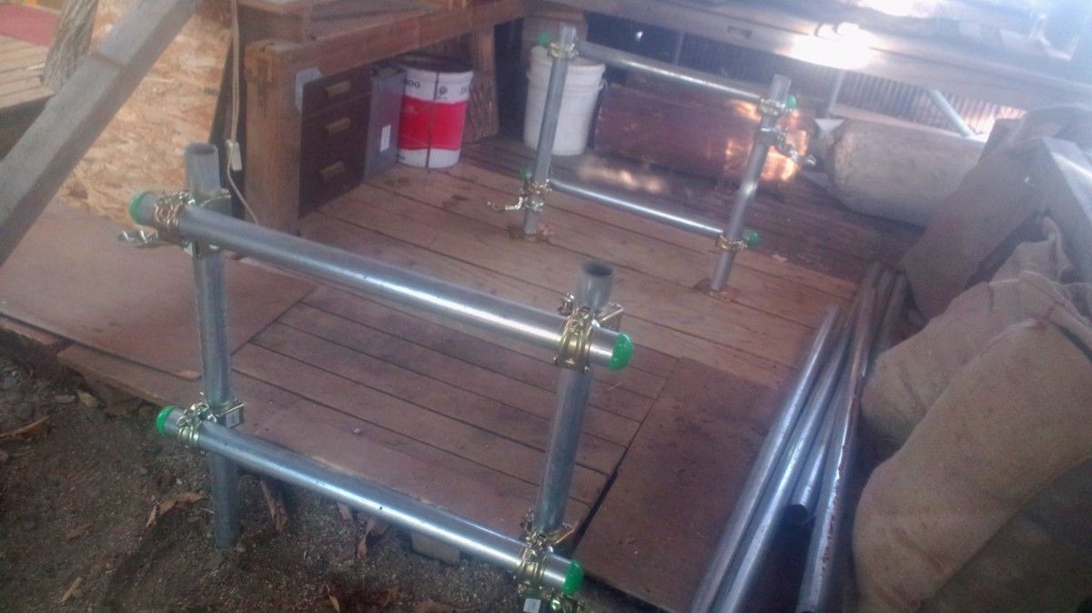 単管作業台２ 北のrakuen荘オーナーのブログ