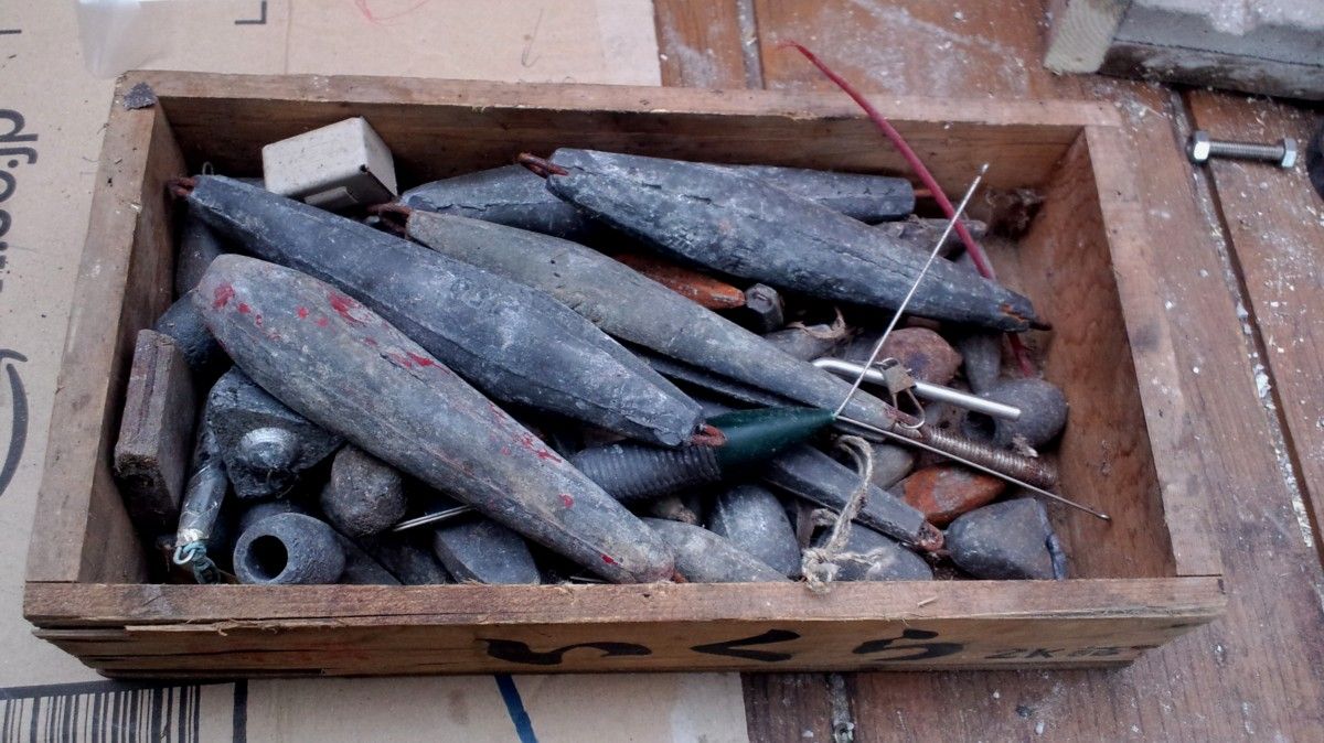 サケ釣りおもりの自作 北のrakuen荘オーナーのブログ サケ釣りおもりの自作 北のrakuen荘オーナーのブログ