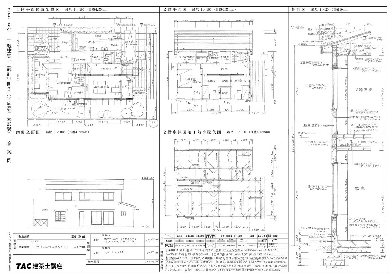 二級建築士設計製図試験