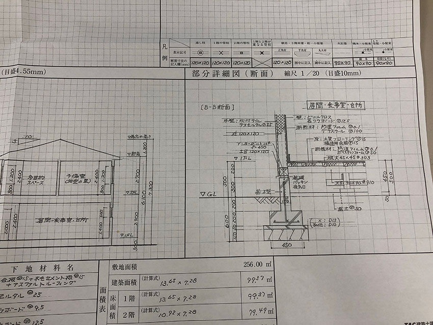 ２級建築士 設計製図本科生開講までにできること 部分詳細図の描き方 ｔａｃ建築士講師室ブログ