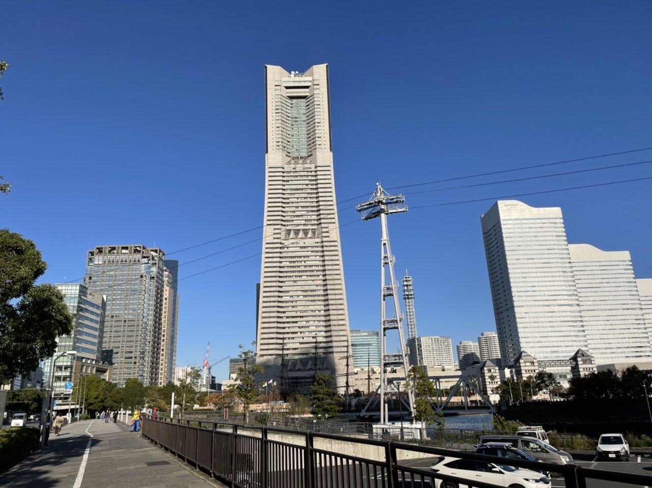 立ち上がり始めたlgビル みなとみらい大通り周辺のビル建設 みなとみらい線周辺散歩日記