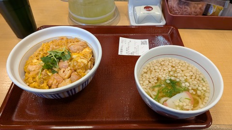 tachan_1964のblog : なか卯でランチ