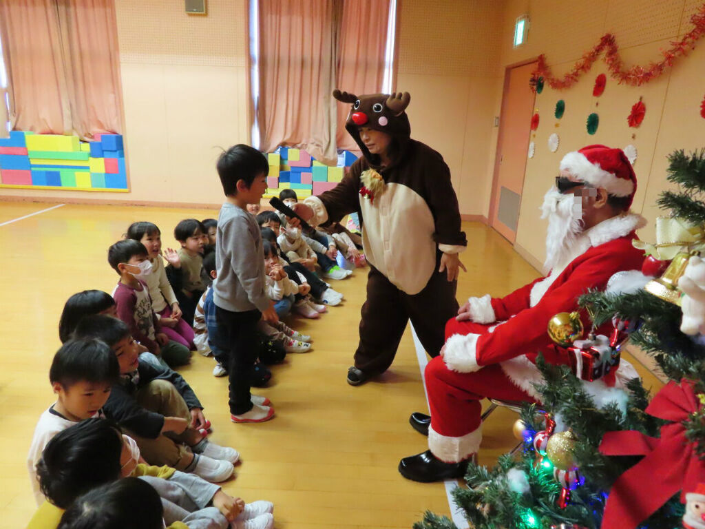サンタさん ありがとう たちばな乳幼児保育園のブログ