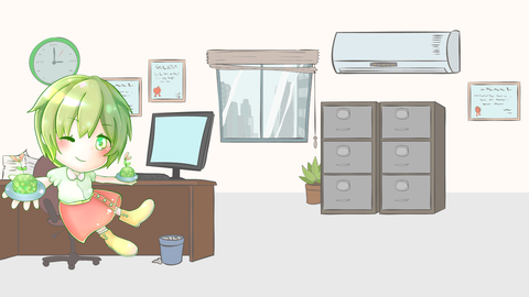 苔玉娘のオフィス