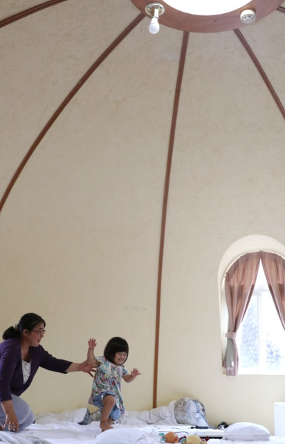 熊本地震でもビクともしなかったドームハウス : 天下泰平