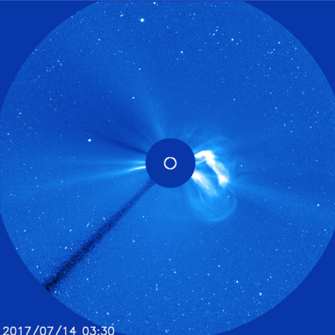 Mクラスの太陽フレアの発生と17日に訪れる磁気エネルギー 天下泰平