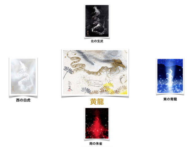 四神の長である黄龍誕生 天下泰平