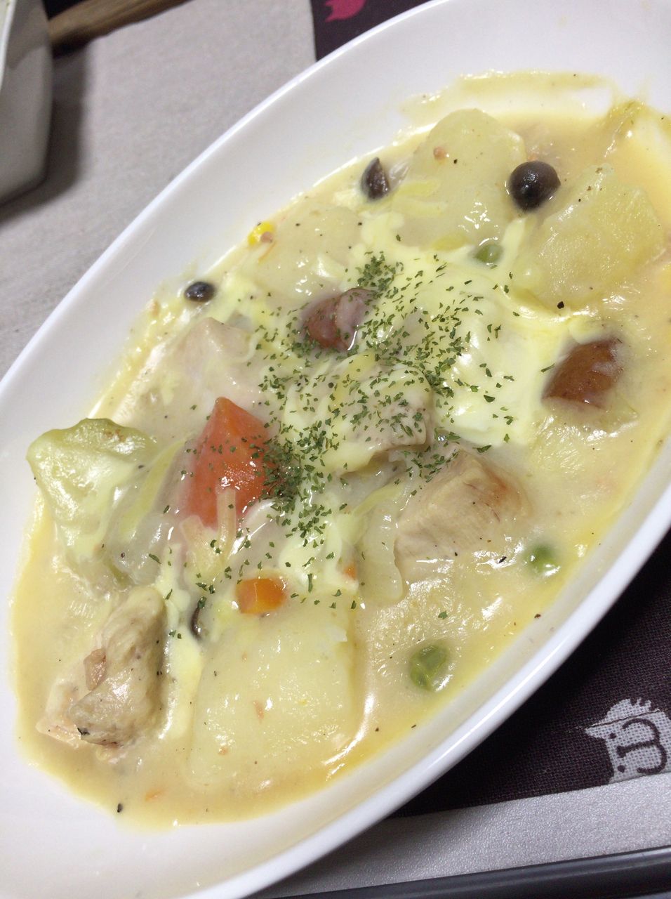 シチューの食べ方 たかせなブログ