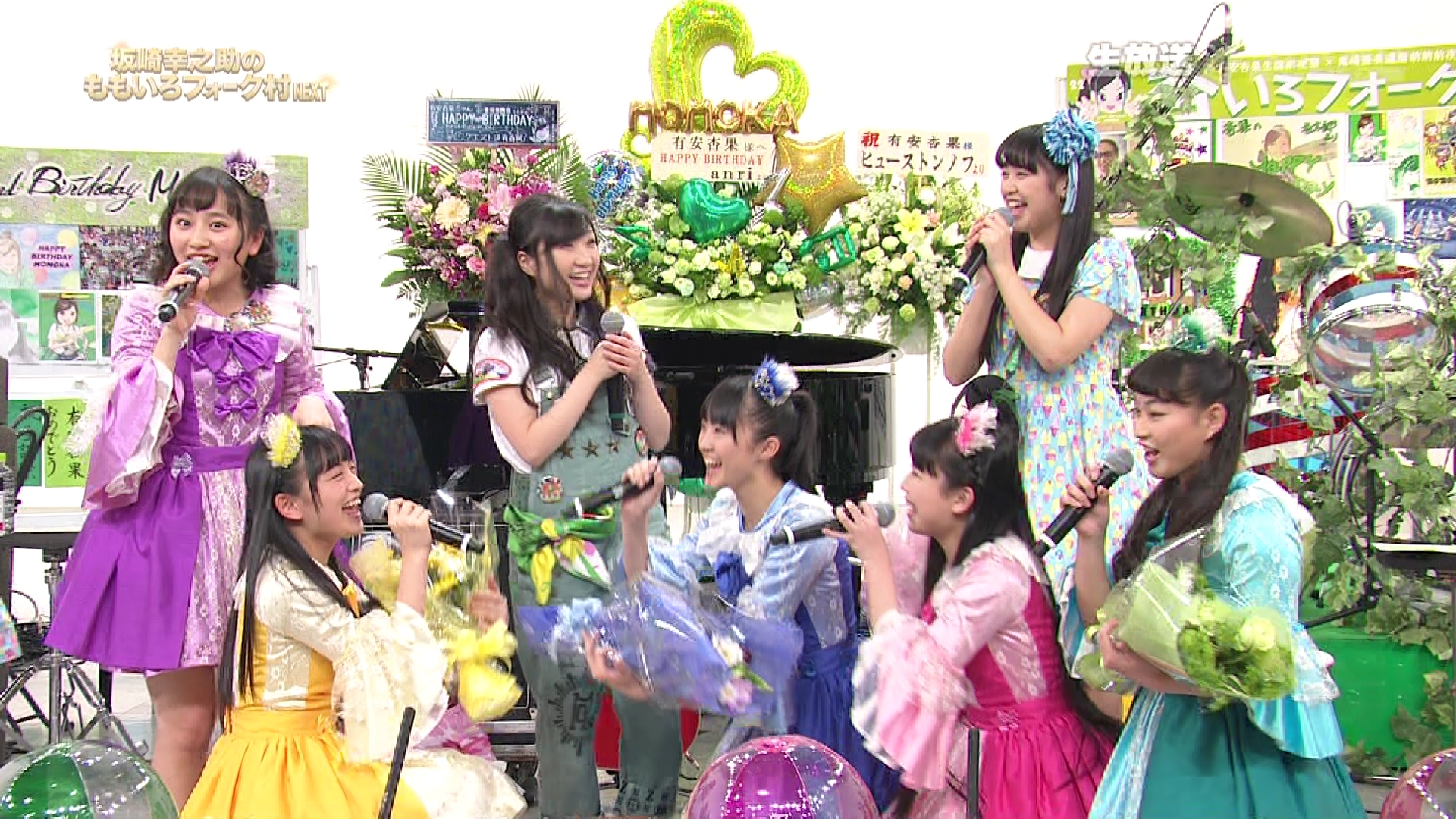 たこ虹 ももか姉さんをたこやきレインボーがお祝い 3 16 木 坂崎幸之助のももいろフォーク村next 有安杏果 生誕前夜祭 まとめ ももクロ たこやきレインボーまとめ たこ虹速報