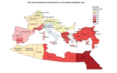 GDP estimation of Rome_AD14