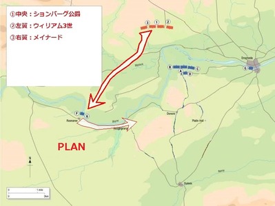 Battle of the Boyne_迂回企図